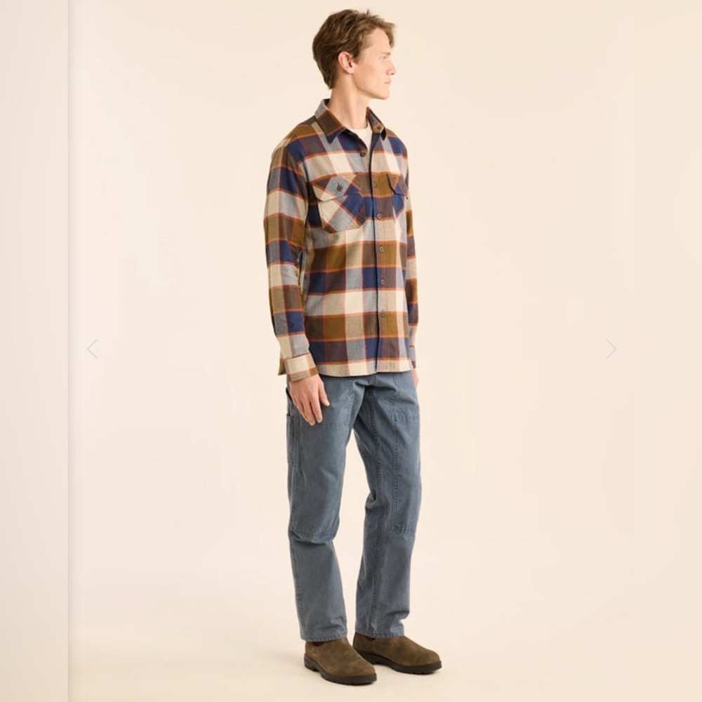 NWT PENDLETON Burnside Double Brushed Flannel 100… - image 2